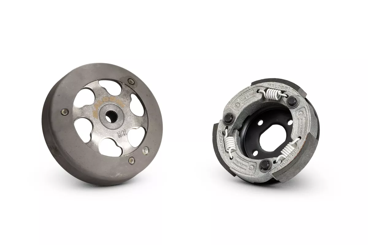 Clutch set -MALOSSI Fly System Clutch Ø107mm- Gilera / Piaggio / Vespa / Peugeot / KYMCO /SYM / Honda / GY6 50cc 2T / 4T AC / LC