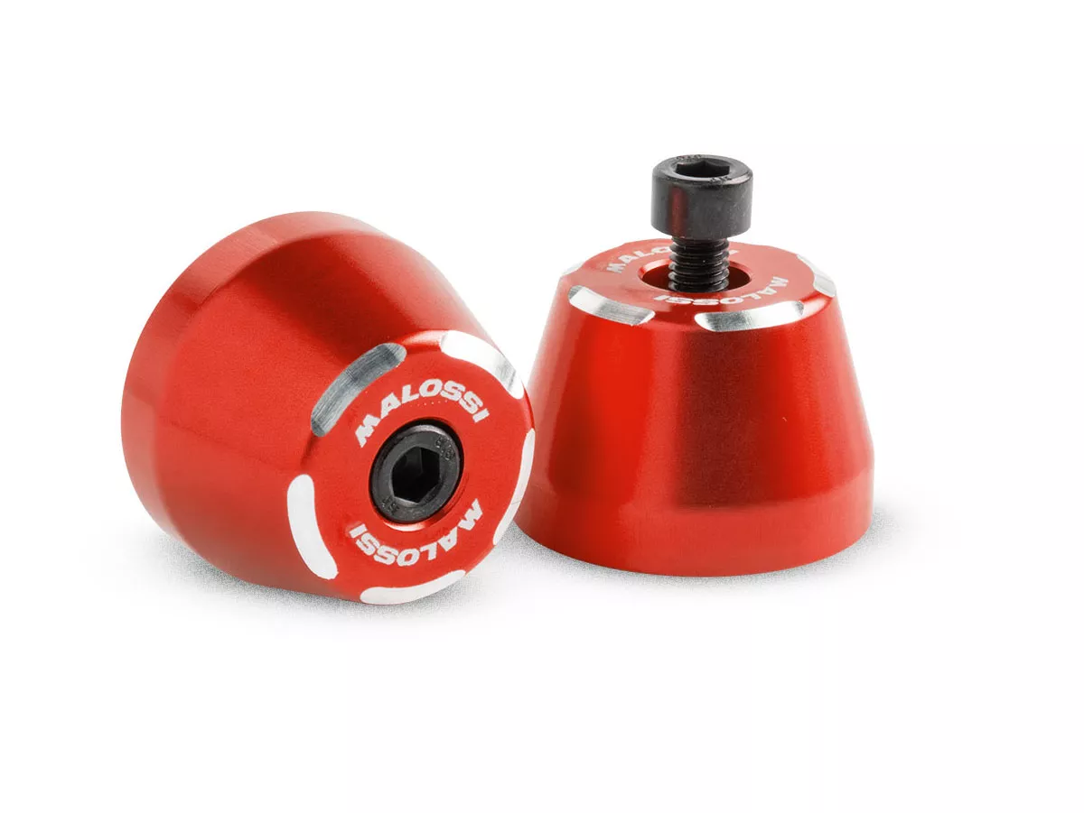 Set de poids de guidon Malossi, rouge pour Vespa GTS, GTS Super, GTV, GT 60, GT, GT L 125-310ccm