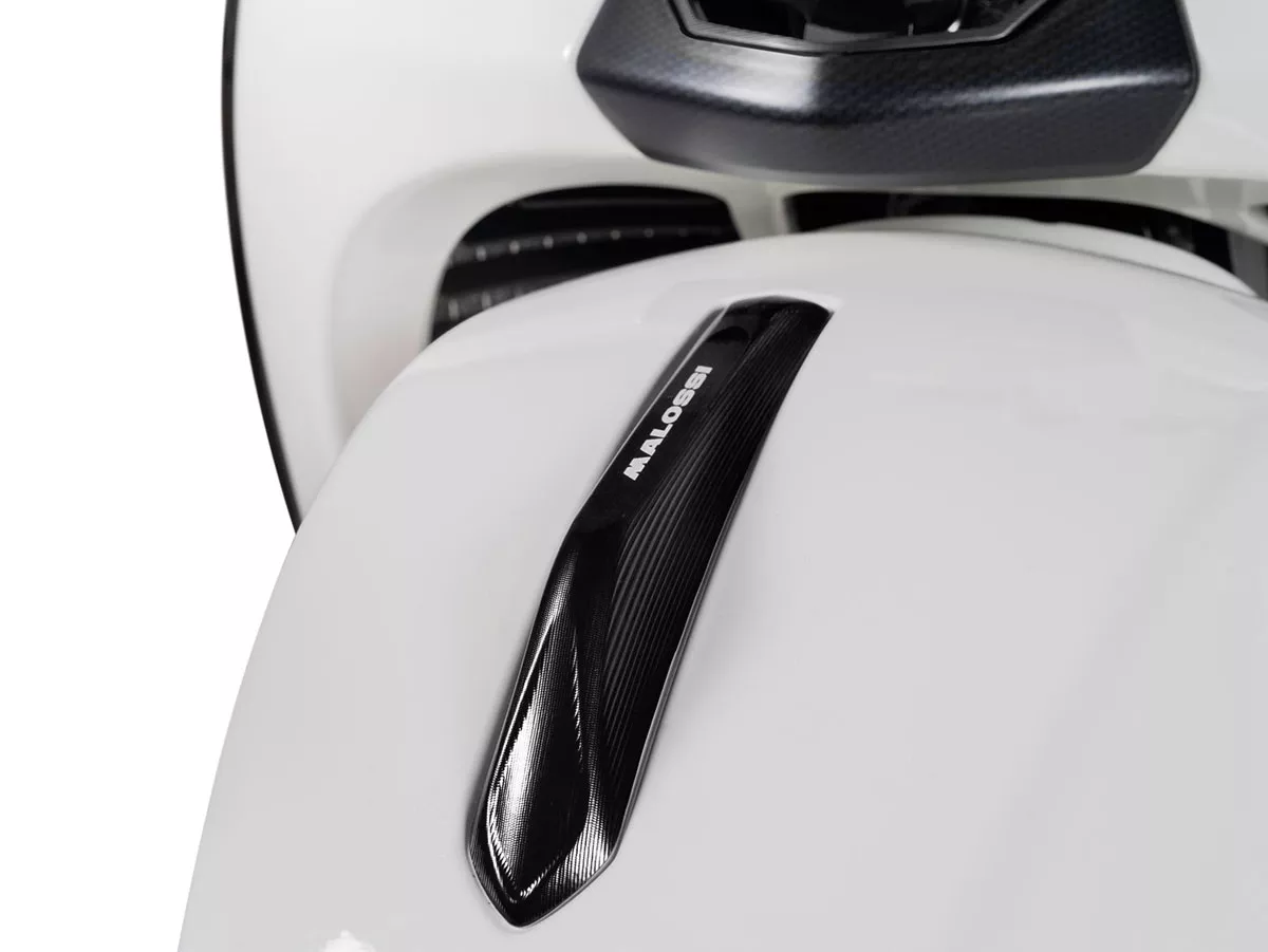 Mamelon de garde-boue Malossi, noir pour Vespa GTS, GTS Super 125-310ccc (2023-)