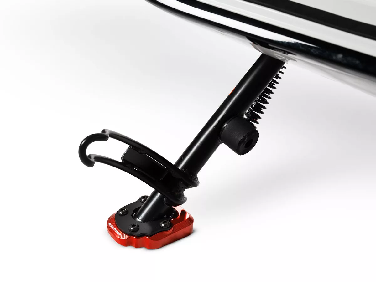 Side stand foot Malossi, red for Vespa GT, GT L, GTS 125-310, GTV 125-310