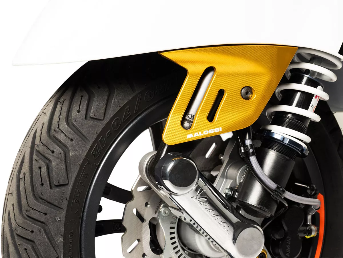 Copriforcella Malossi, oro per Vespa GTS, GTS Super 125-310ccc (2023-)