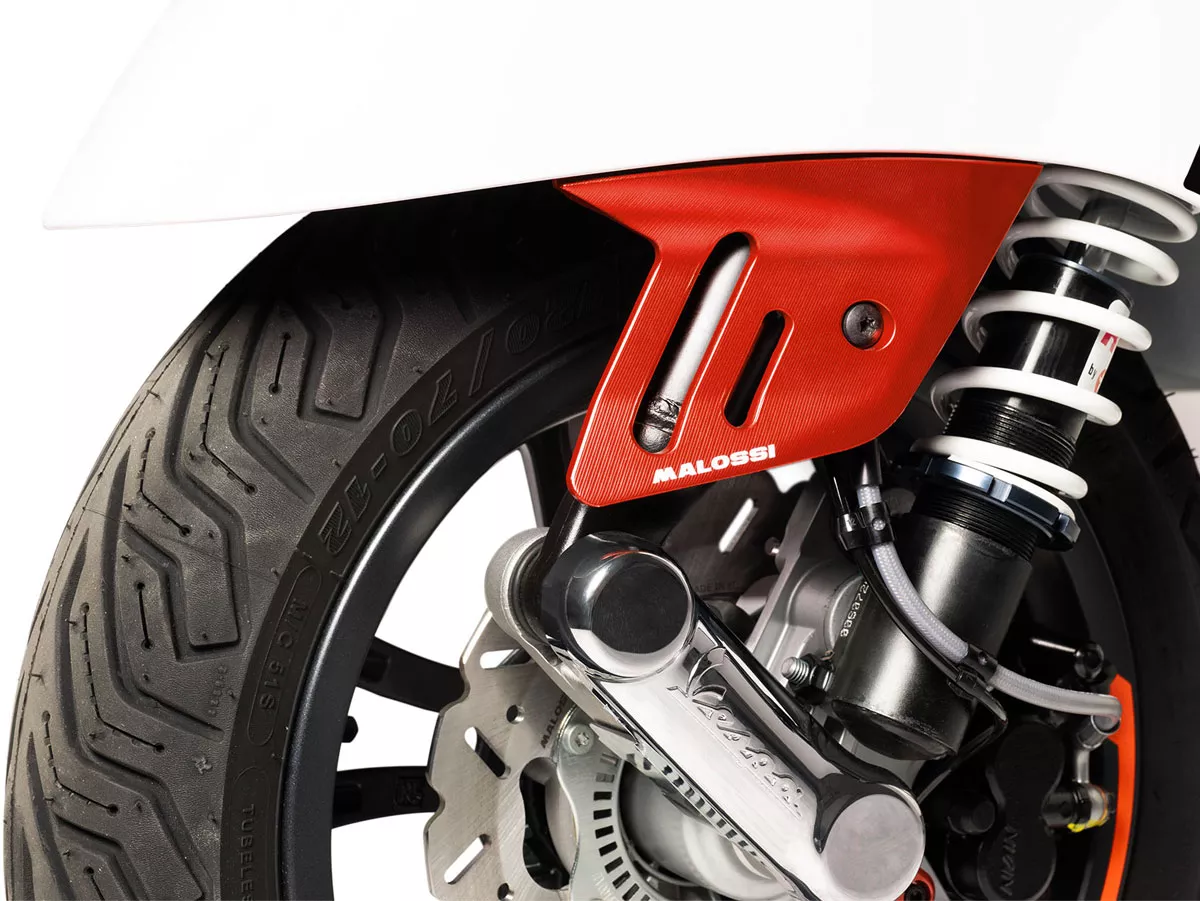 Carénage de fourche Malossi, rouge pour Vespa GTS, GTS Super 125-310ccc (2023-)