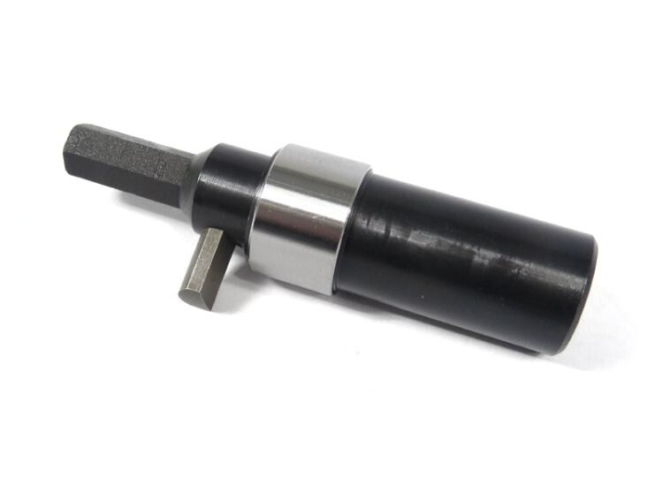 Tool for modifying the engine cover -MB Developments- for installation of kickstarter shaft late, Lambretta LI, LIS, SX, TV, DL, GP