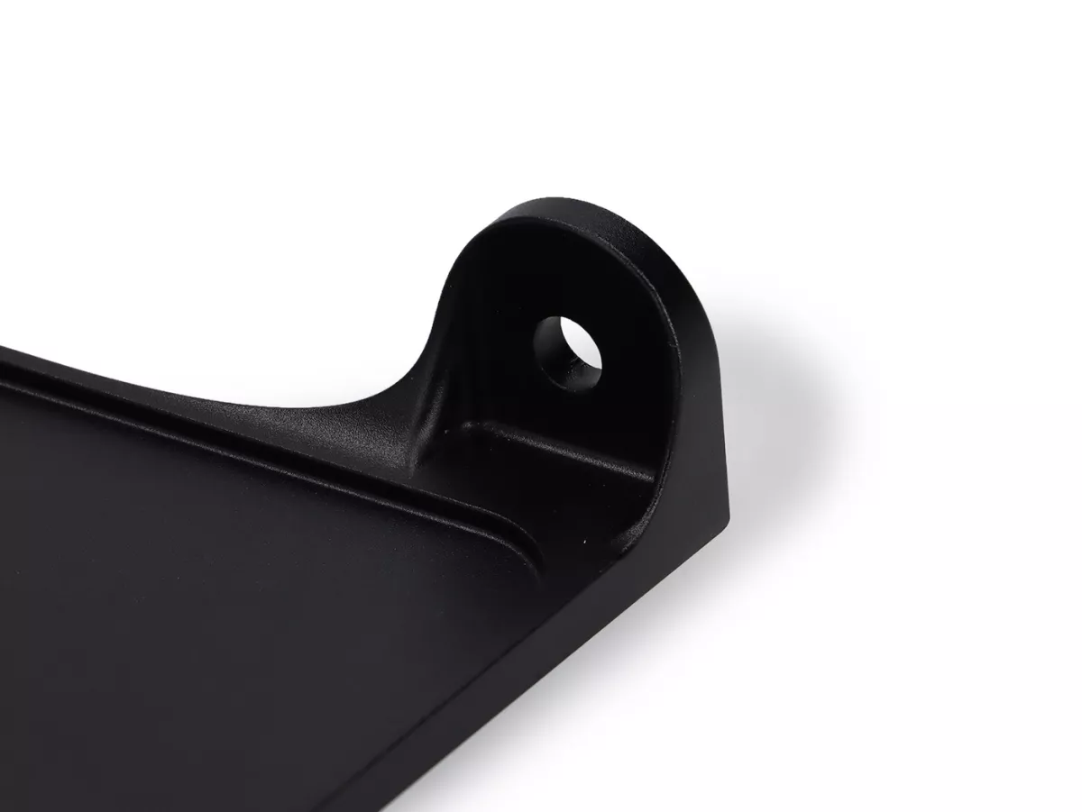 Nummerplaathouder - Nummerplaathouder -MC PROPATRS- MCSPH - Ciao, Bravo, SI, Boxer - Aluminium zwart