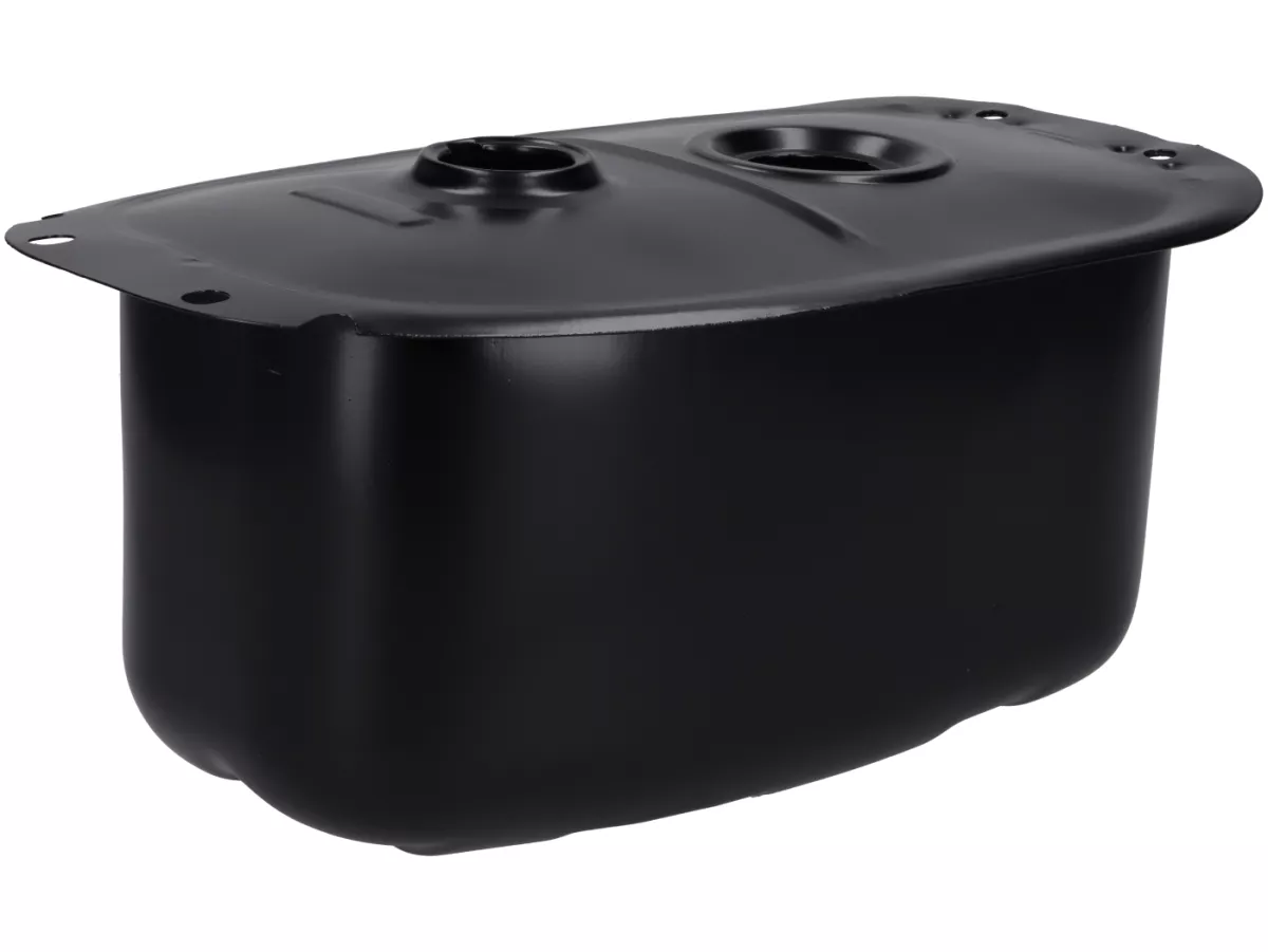 Fuel Tank - MEC EUR - Vespa PX Lusso (1984 and later) - Version without separate lubrication, with fuel gauge