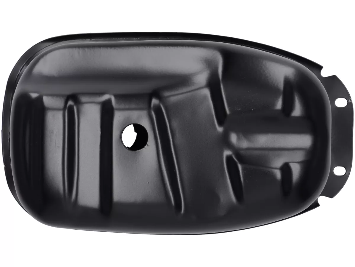 Fuel Tank - MEC EUR - Vespa PX Lusso (1984 and later) - Version without separate lubrication, with fuel gauge