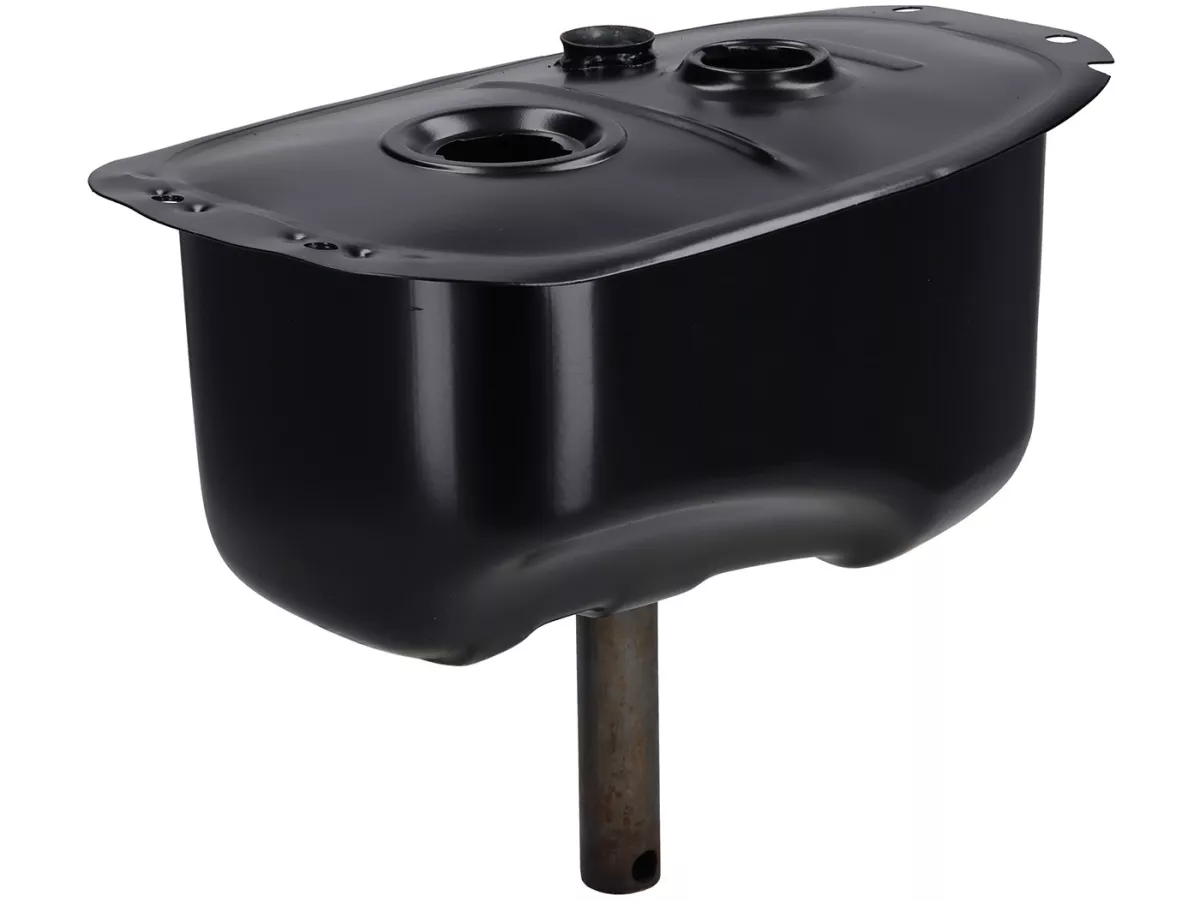 Fuel Tank - MEC EUR - Vespa PX Lusso (1984 and later) - Version with separate lubrication system, with fuel gauge