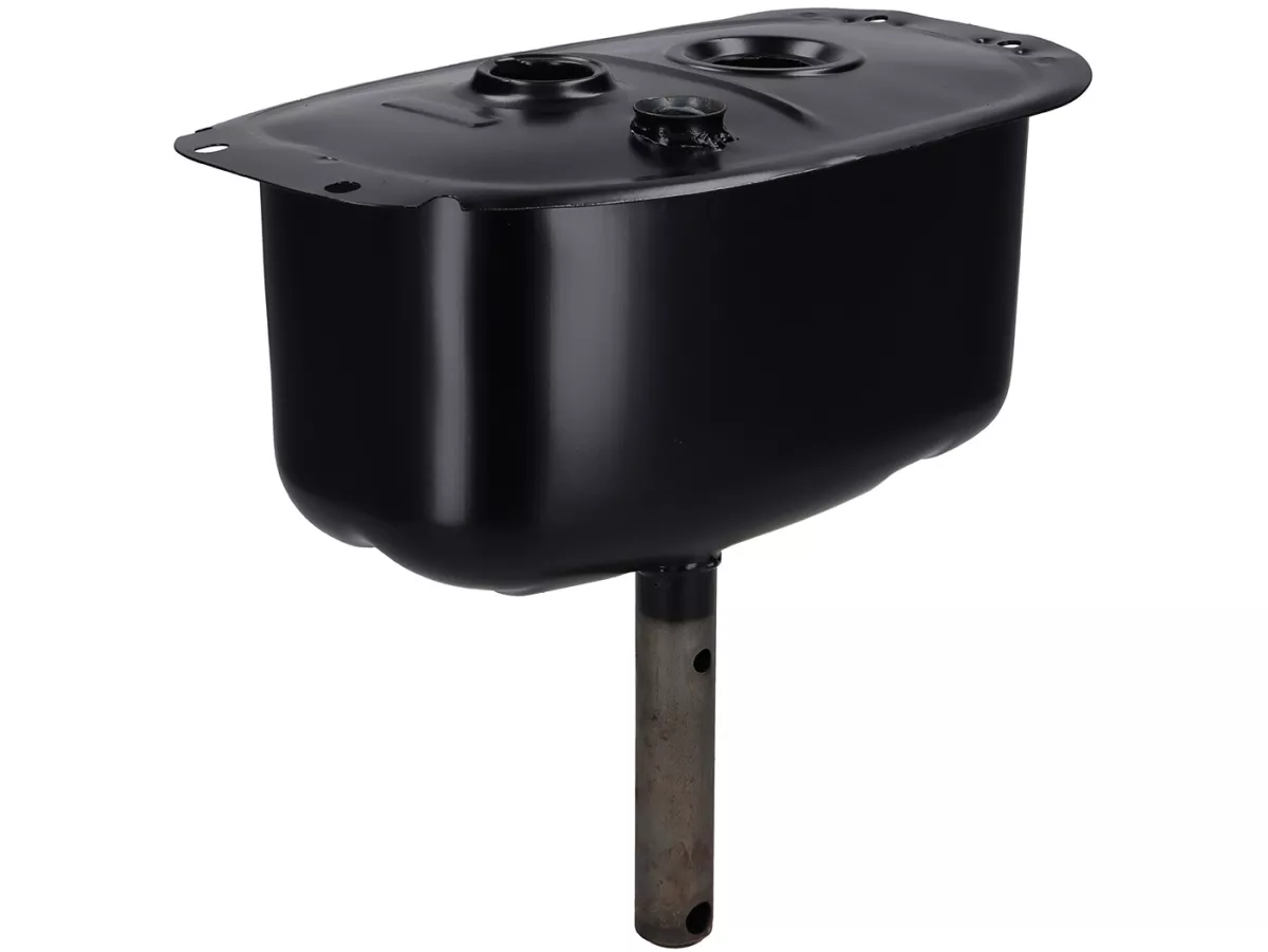 Fuel Tank - MEC EUR - Vespa PX Lusso (1984 and later) - Version with separate lubrication system, with fuel gauge