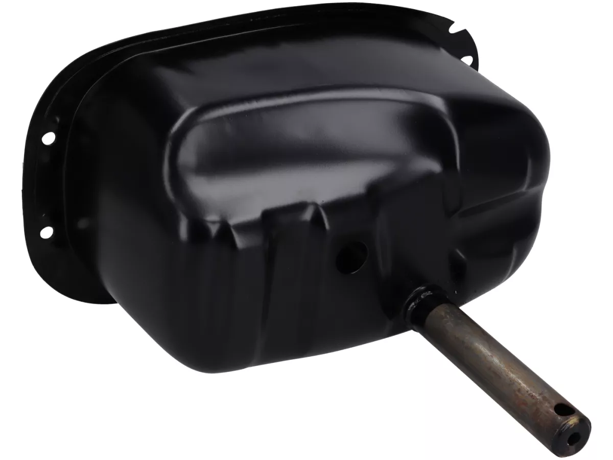 Fuel Tank - MEC EUR - Vespa PX Lusso (1984 and later) - Version with separate lubrication system, with fuel gauge