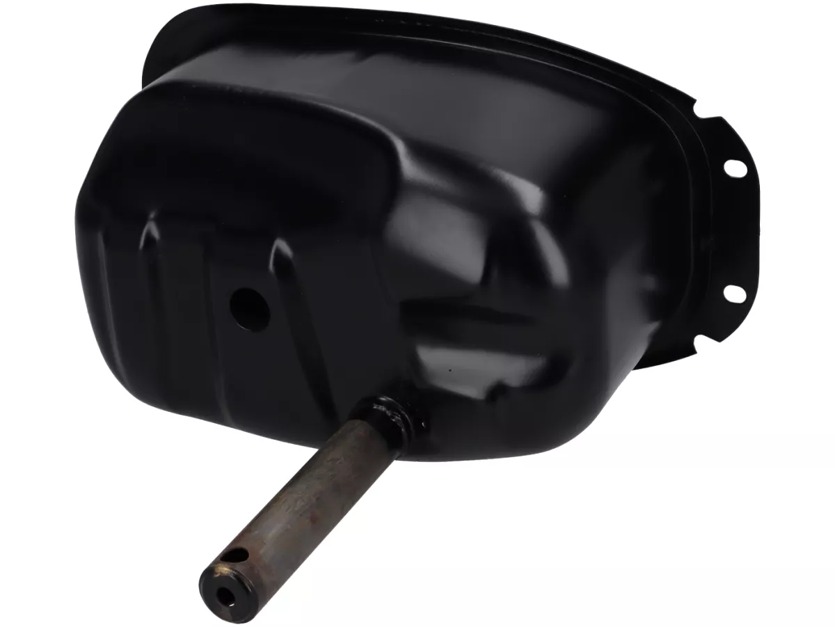 Fuel Tank - MEC EUR - Vespa PX Lusso (1984 and later) - Version with separate lubrication system, with fuel gauge