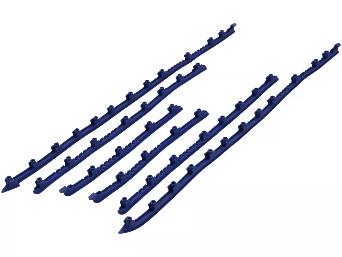 Set di strisce battistrada Moto Nostra, blu scuro per Vespa GT/GTL, GTS, GTS Super, GTV