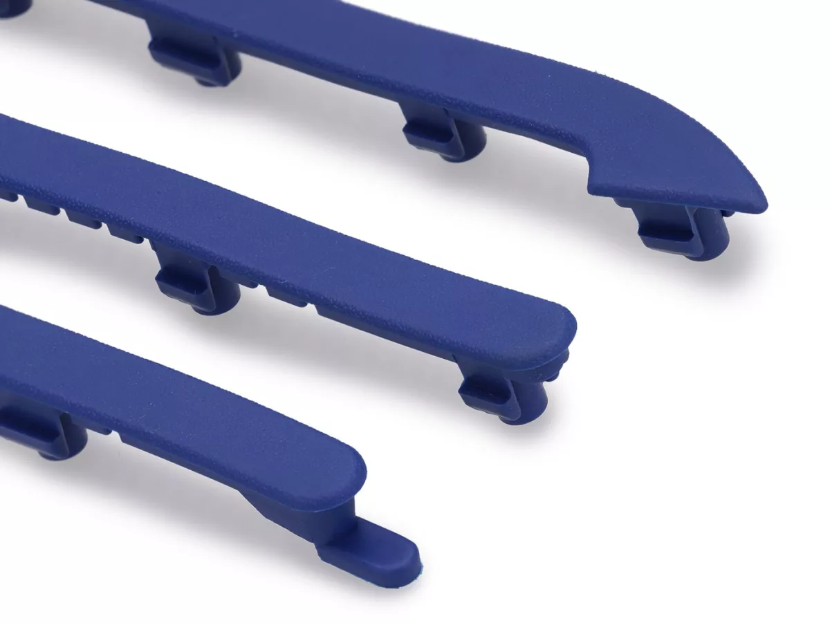 Set di strisce battistrada Moto Nostra, blu scuro per Vespa GT/GTL, GTS, GTS Super, GTV
