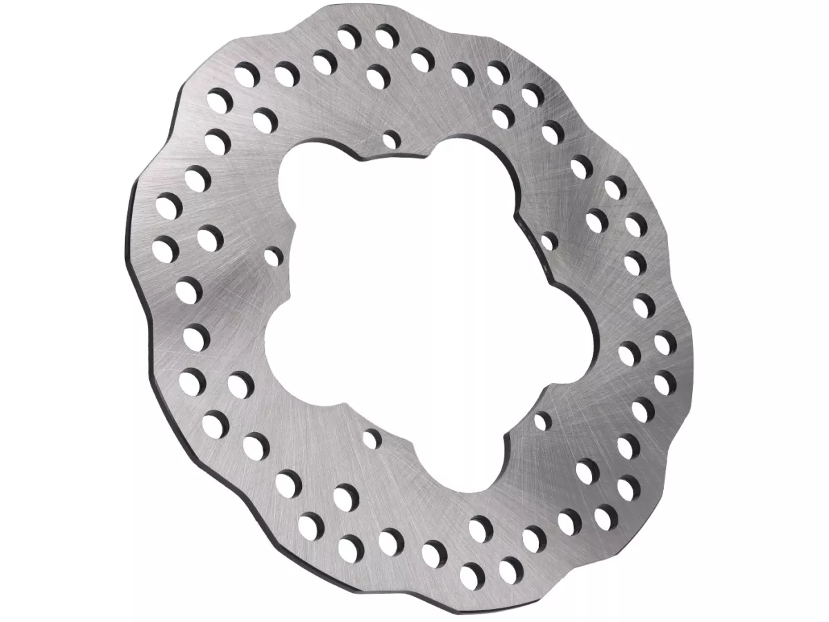 Brake disc Wavy -NG- Ø200x96,5x4mm - Piaggio Free 50 (1995-2002) front right, Piaggio Free 50 FL (1995-2002) front left, Piaggio Sfera 75 (1996-1999) front left, Piaggio Vespa ET 4 125 (1996-2002) front left, Piaggio Vespa ET 4 50 (1996-2005)