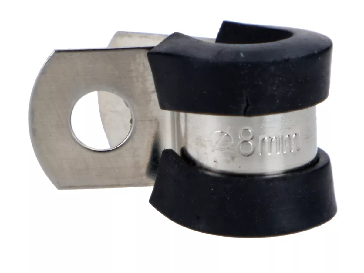 Rubberen klem - OEM KWALITEIT - Remleiding / kabelboom - 8mm