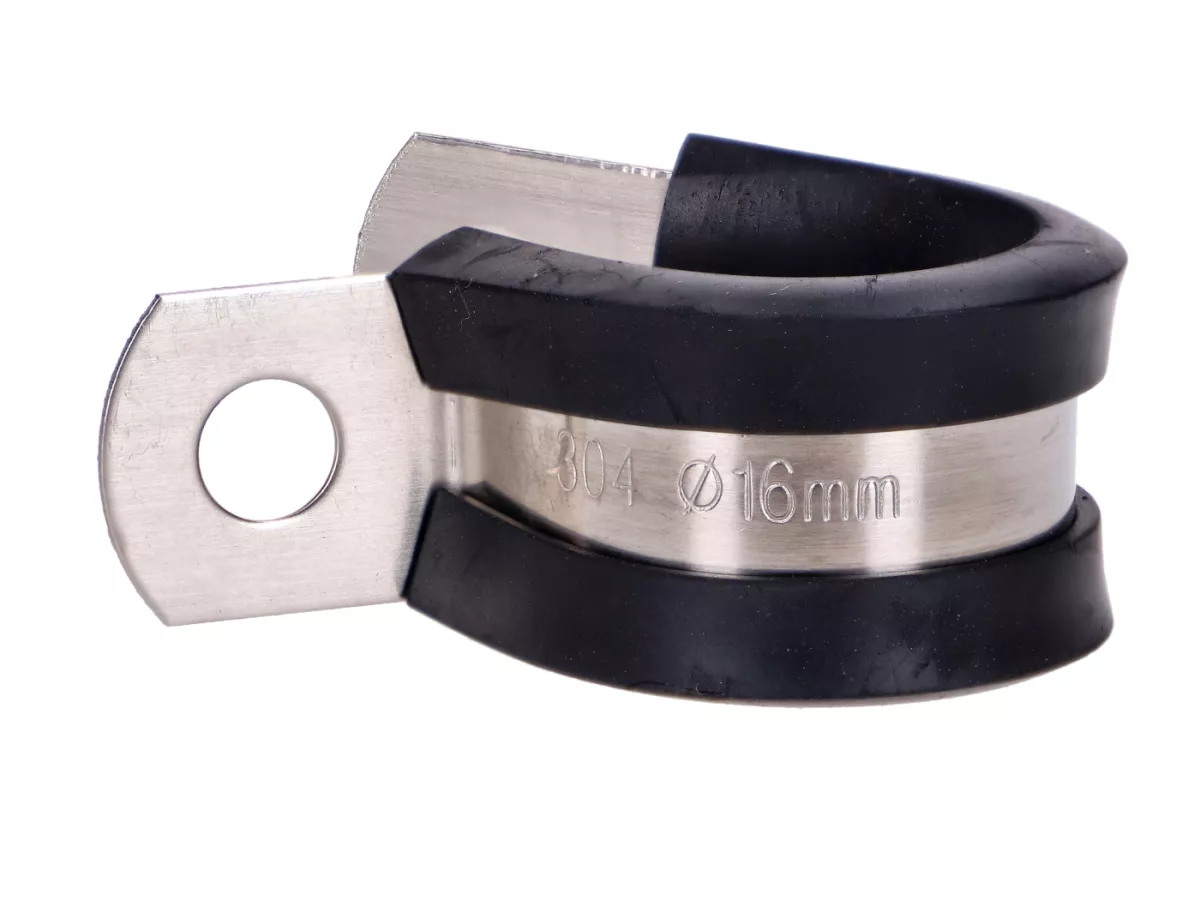 Rubberen klem - OEM KWALITEIT - Remleiding / kabelboom - 16mm