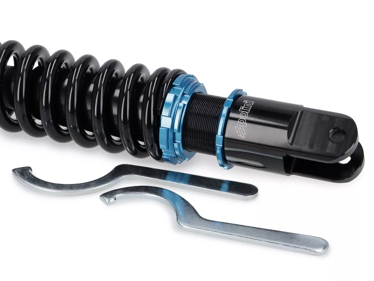 Rear shock absorber -POLINI- Minarelli horizontal / vertical - 290mm