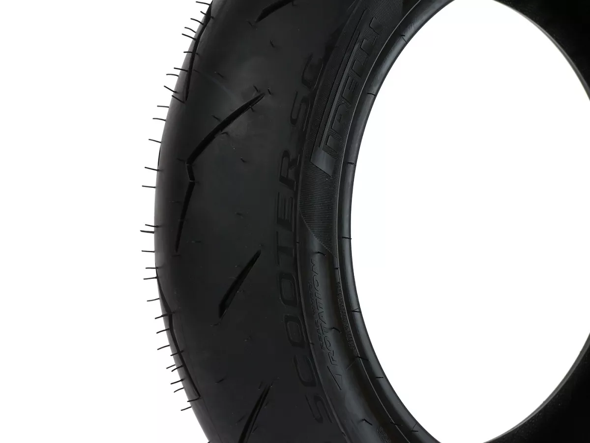 Tires -PIRELLI- Diablo Rosso SC rear - 130/70-12 inch, 62P, Reinforced TL
