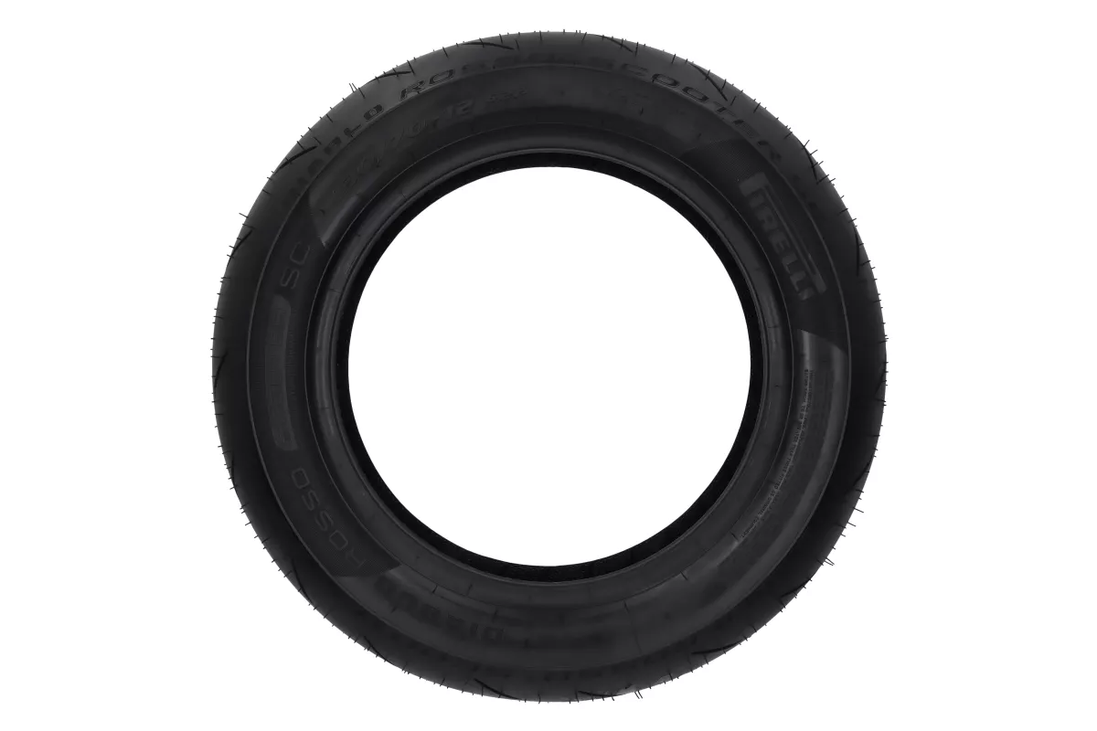 Tires -PIRELLI- Diablo Rosso SC rear - 130/70-12 inch, 62P, Reinforced TL