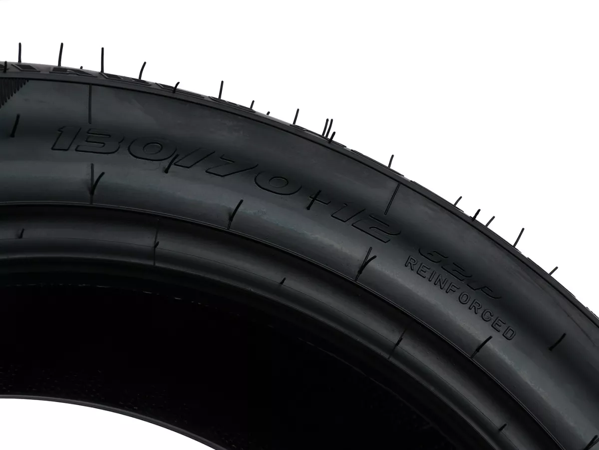 Tires -PIRELLI- Diablo Rosso SC rear - 130/70-12 inch, 62P, Reinforced TL