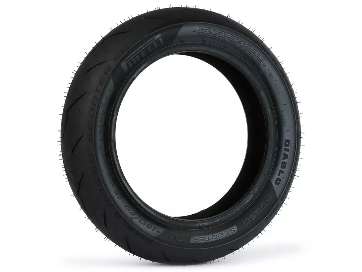Tires -PIRELLI- Diablo Rosso SC rear - 130/70-13 inch, M/C, 63P, TL
