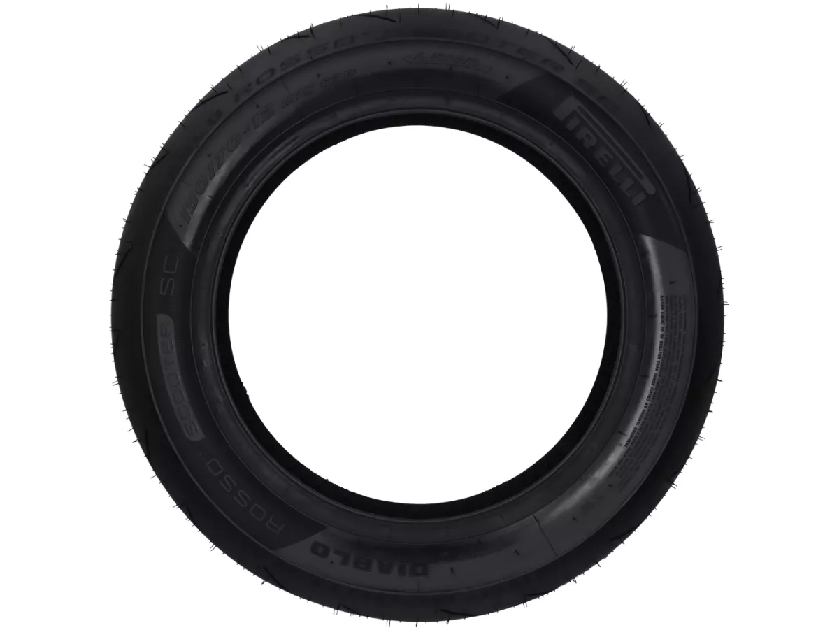 Tires -PIRELLI- Diablo Rosso SC rear - 130/70-13 inch, M/C, 63P, TL
