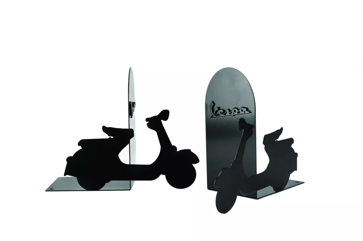 Sujetalibros Vespa -PIAGGIO- Set - negro
