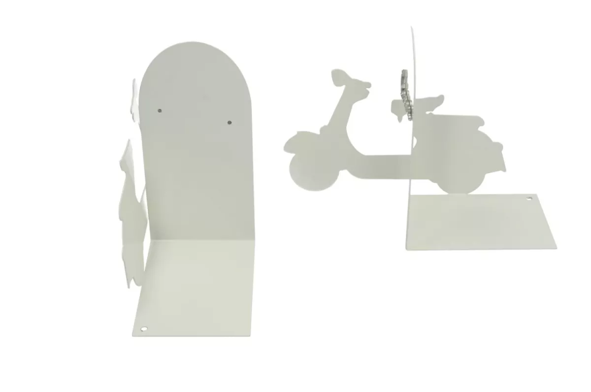 Sujetalibros Vespa -PIAGGIO- Set - blanco