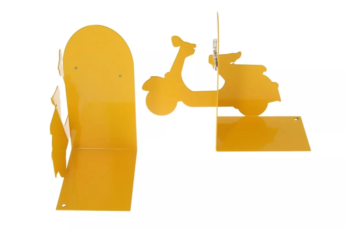 Sujetalibros Vespa -PIAGGIO- Set - amarillo