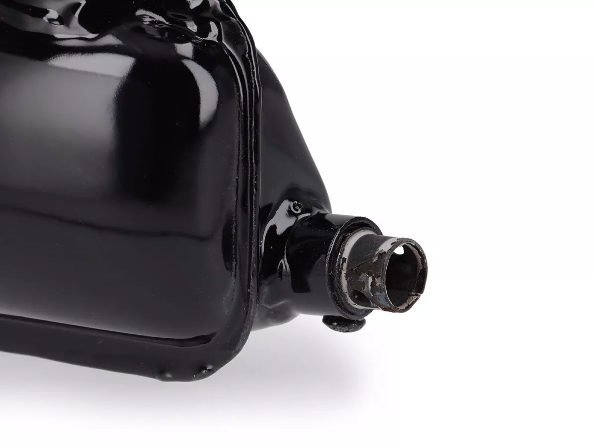 Scarico - PINASCO ET3 a banana - Vespa V50 - Smaltato nero