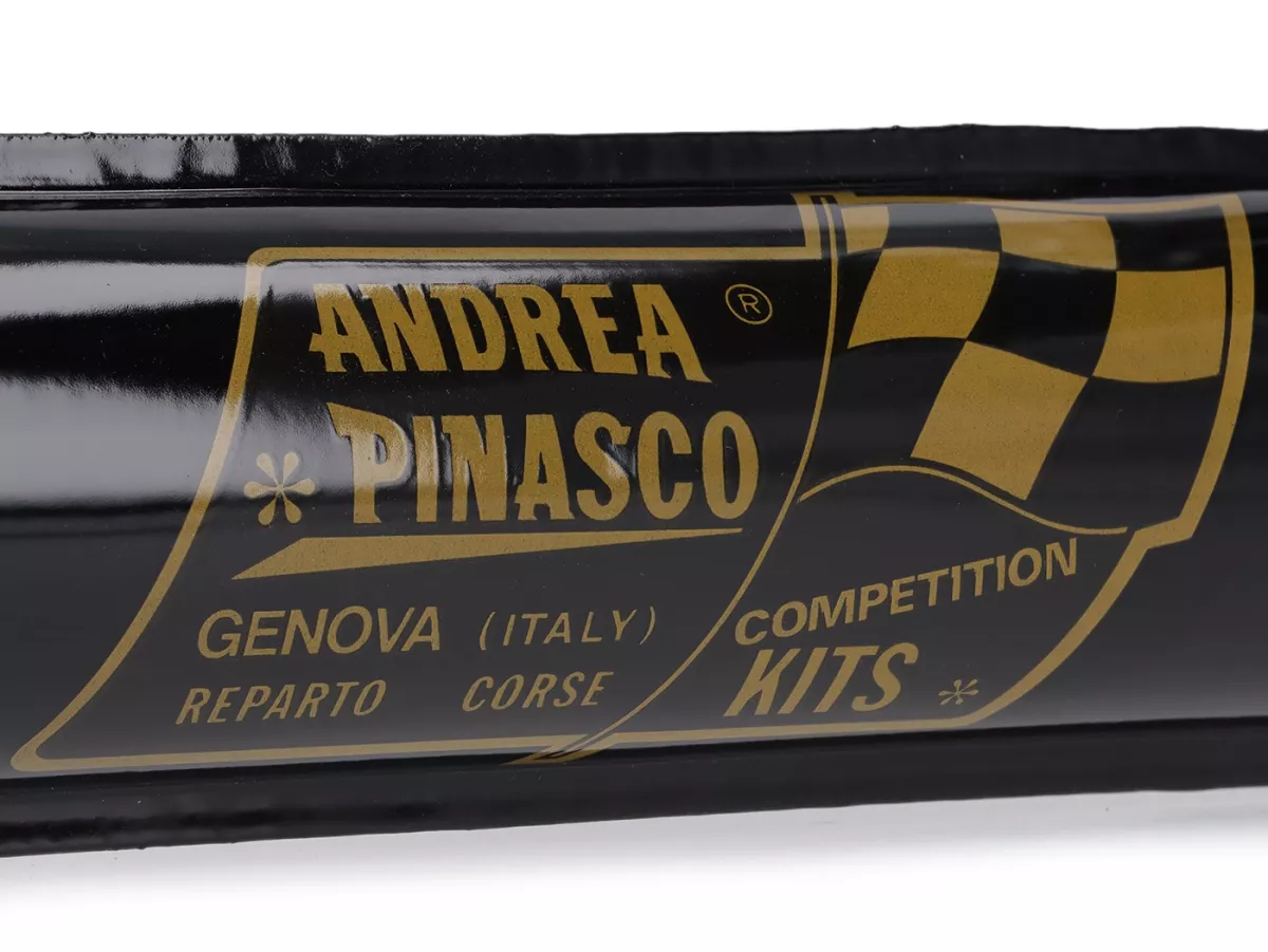 Scarico - PINASCO ET3 a banana - Vespa V50 - Smaltato nero