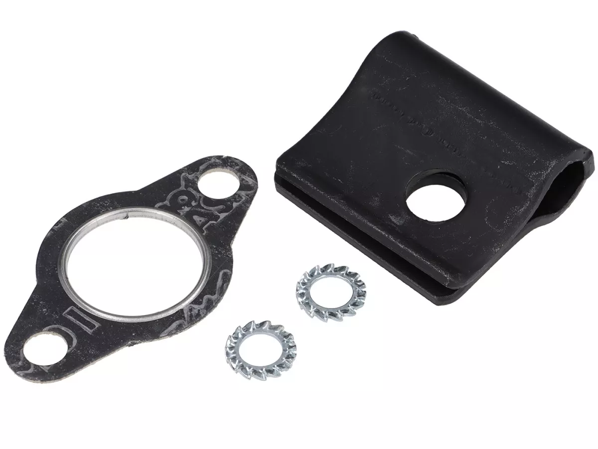 Scarico - PINASCO ET3 a banana - Vespa V50 - Smaltato nero