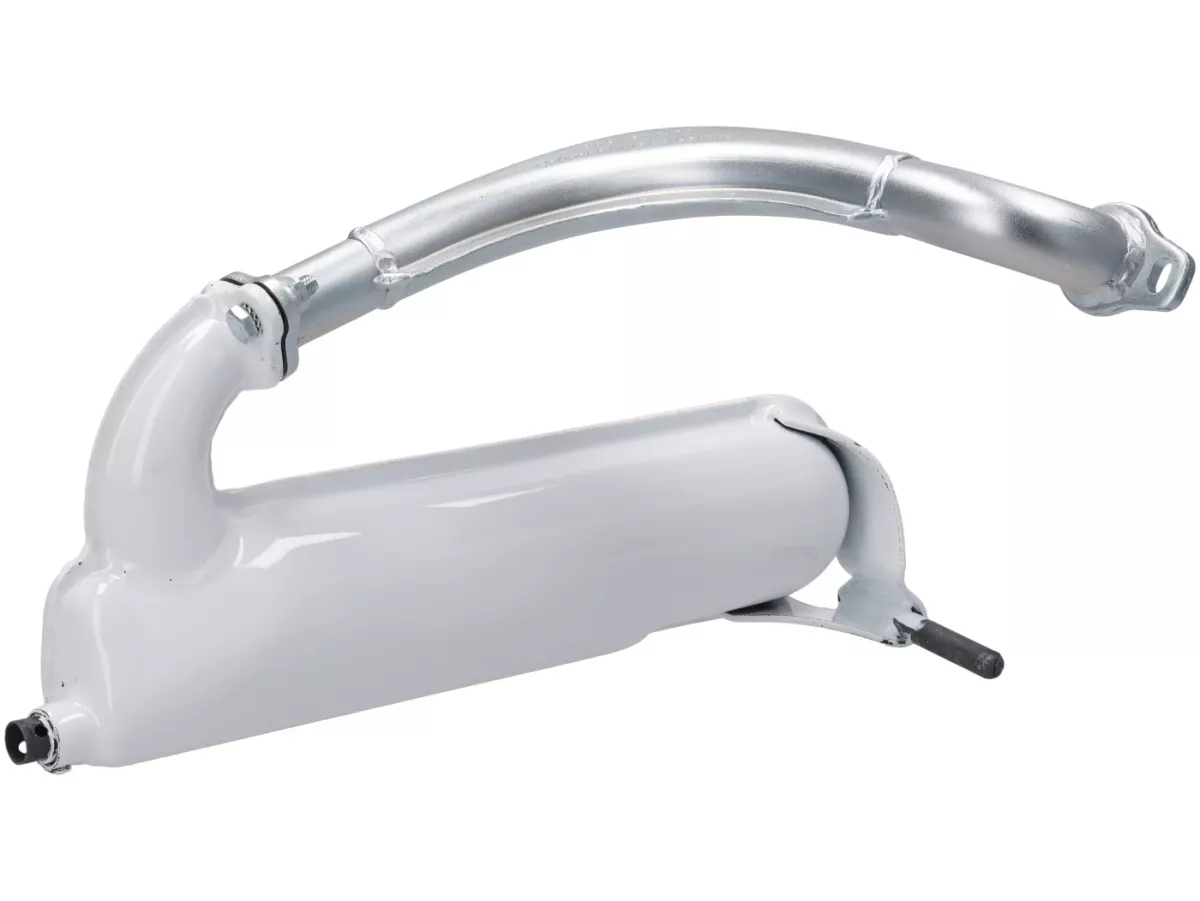 Exhaust -FACO ET3 banana- Vespa PV125, ET3 125 - black