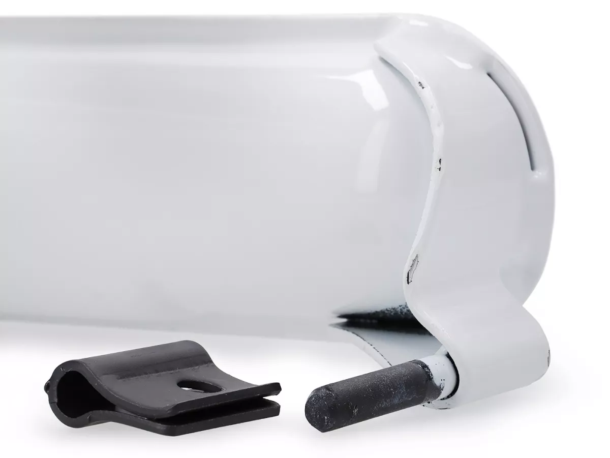 Exhaust -FACO ET3 banana- Vespa PV125, ET3 125 - black