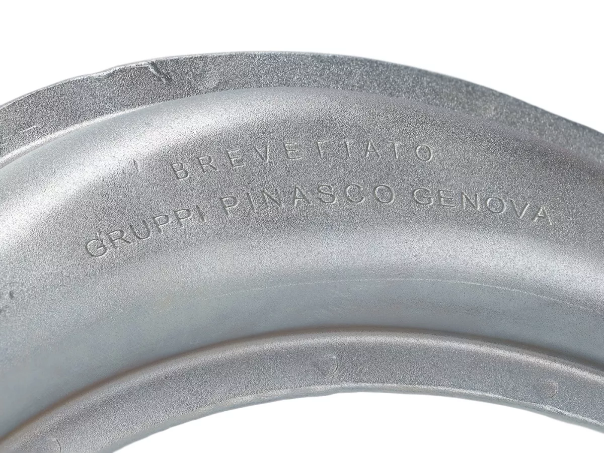 Exhaust -FACO ET3 banana- Vespa PV125, ET3 125 - black