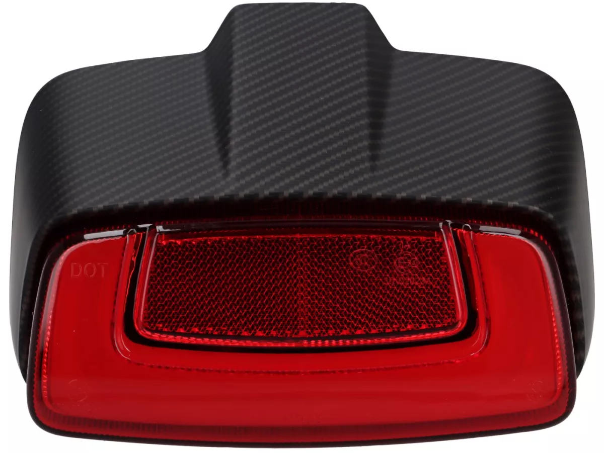 Achterlicht Royal Alloy, carbon look voor TG, JPS 125-300cc
