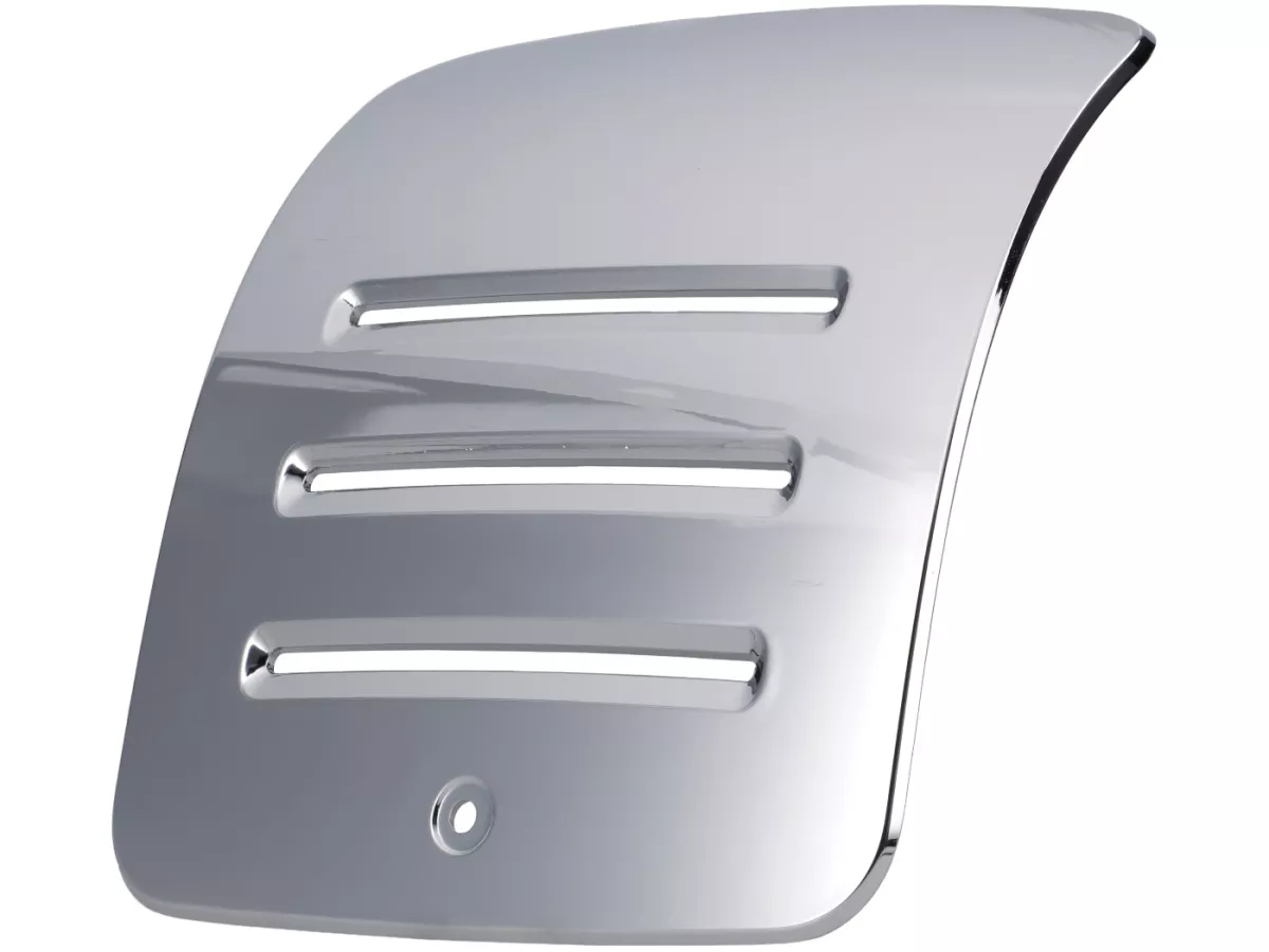Batterilucka Royal Alloy, krom för GP, TG, JPS 125-350cc