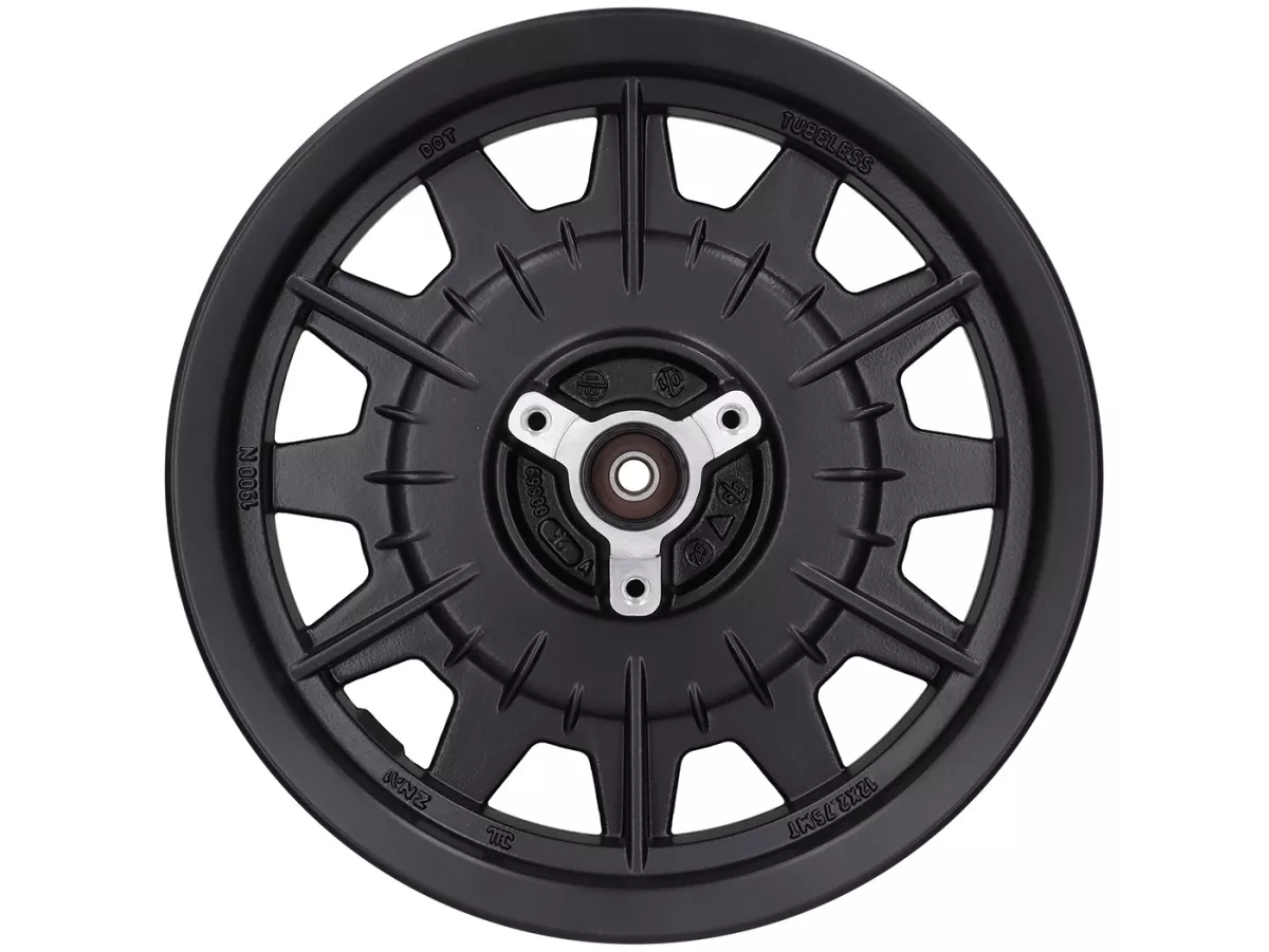 Jante, avant Royal Alloy, 2.75-12 pouces, noire mate pour Royal Alloy TG