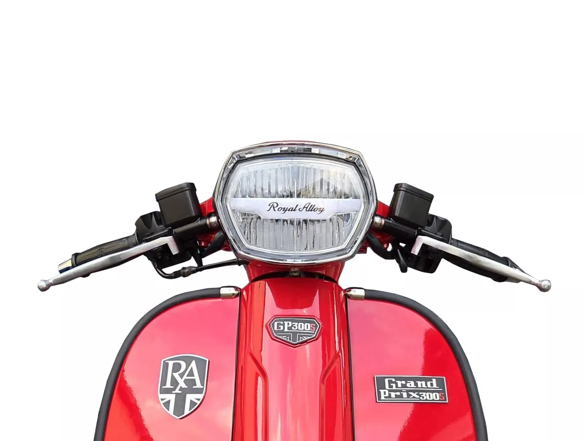 Manubrio, Drop Bar STD ScooterTec per Royal Alloy, GP125-350 (modelli con faro quadrato)