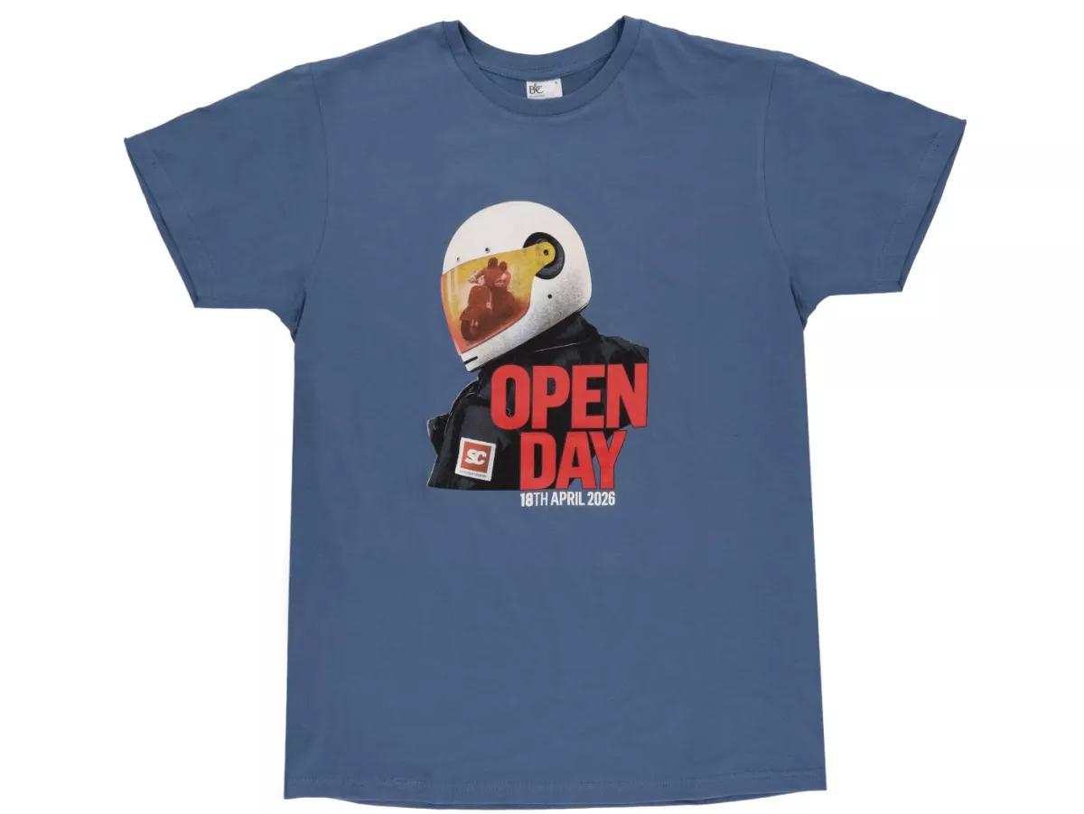 T-Shirt -SCOOTER CENTER- Open Day April 2026 - Stone Blue - XXL