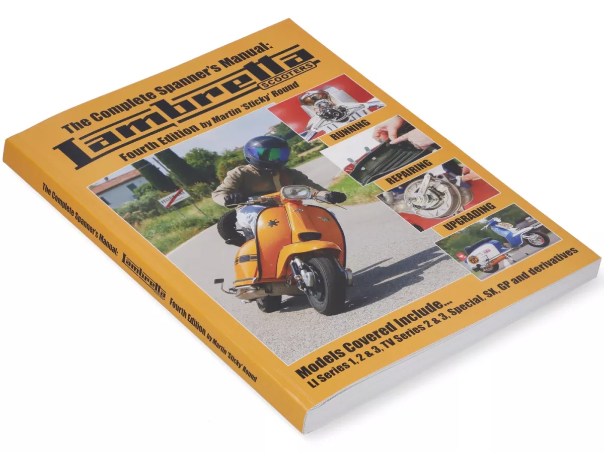 Buch -Complete Spanner’s Manual Lambretta -Fourth Edition- von Martin 'Sticky' Round