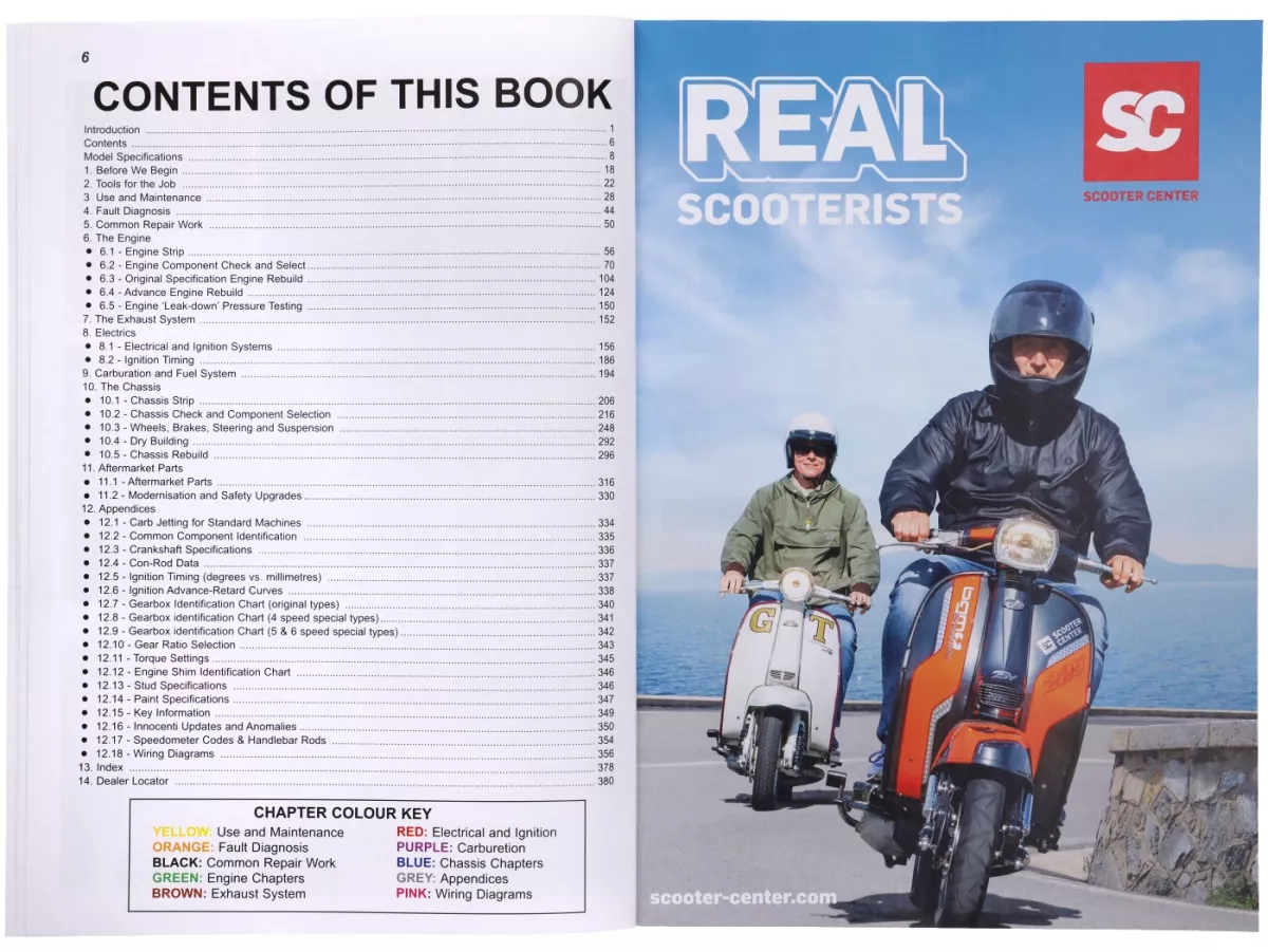 Buch -Complete Spanner’s Manual Lambretta -Fourth Edition- von Martin 'Sticky' Round