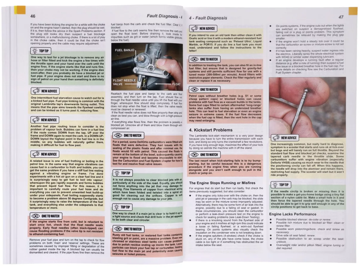 Buch -Complete Spanner’s Manual Lambretta -Fourth Edition- von Martin 'Sticky' Round