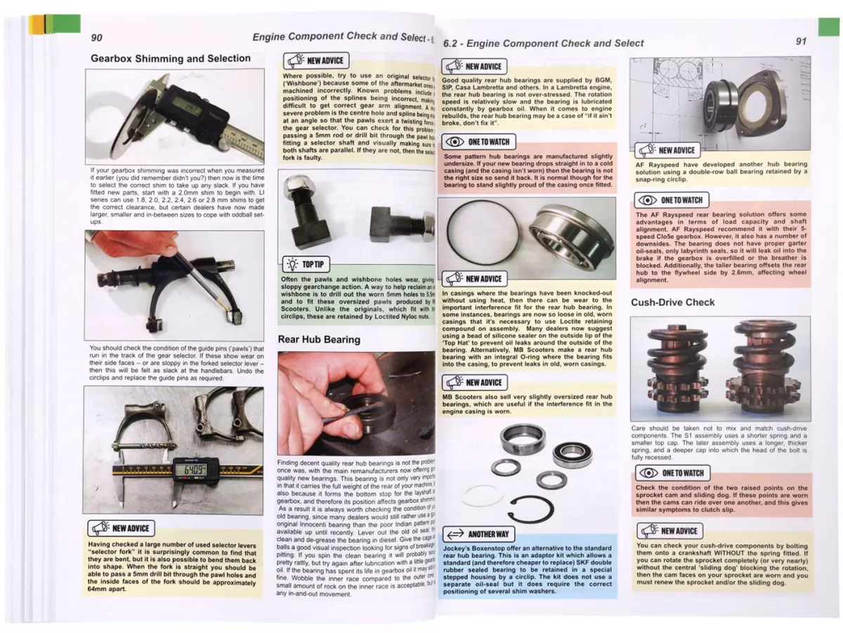 Buch -Complete Spanner’s Manual Lambretta -Fourth Edition- von Martin 'Sticky' Round