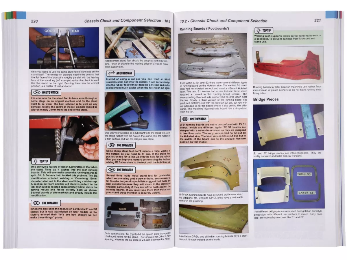 Buch -Complete Spanner’s Manual Lambretta -Fourth Edition- von Martin 'Sticky' Round