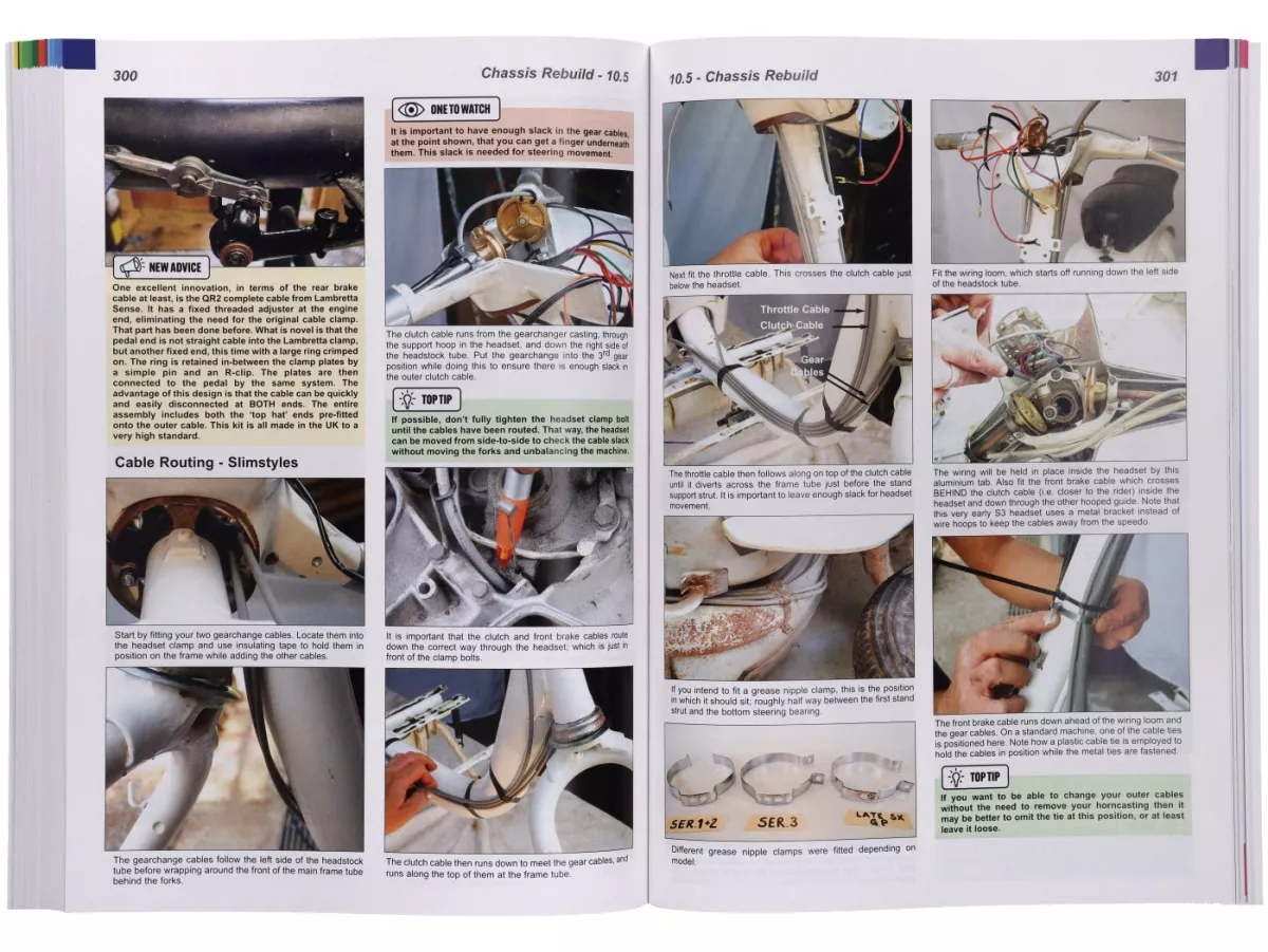 Buch -Complete Spanner’s Manual Lambretta -Fourth Edition- von Martin 'Sticky' Round