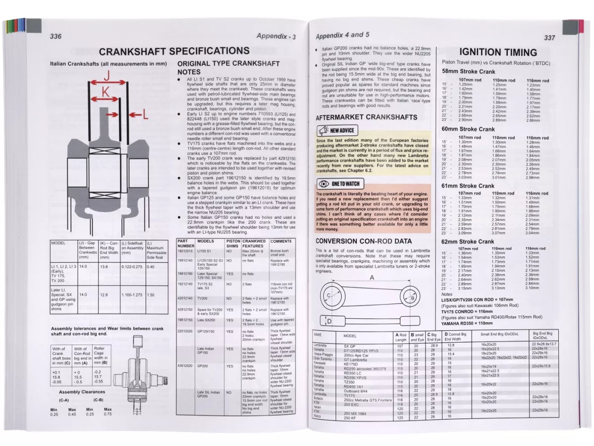 Buch -Complete Spanner’s Manual Lambretta -Fourth Edition- von Martin 'Sticky' Round