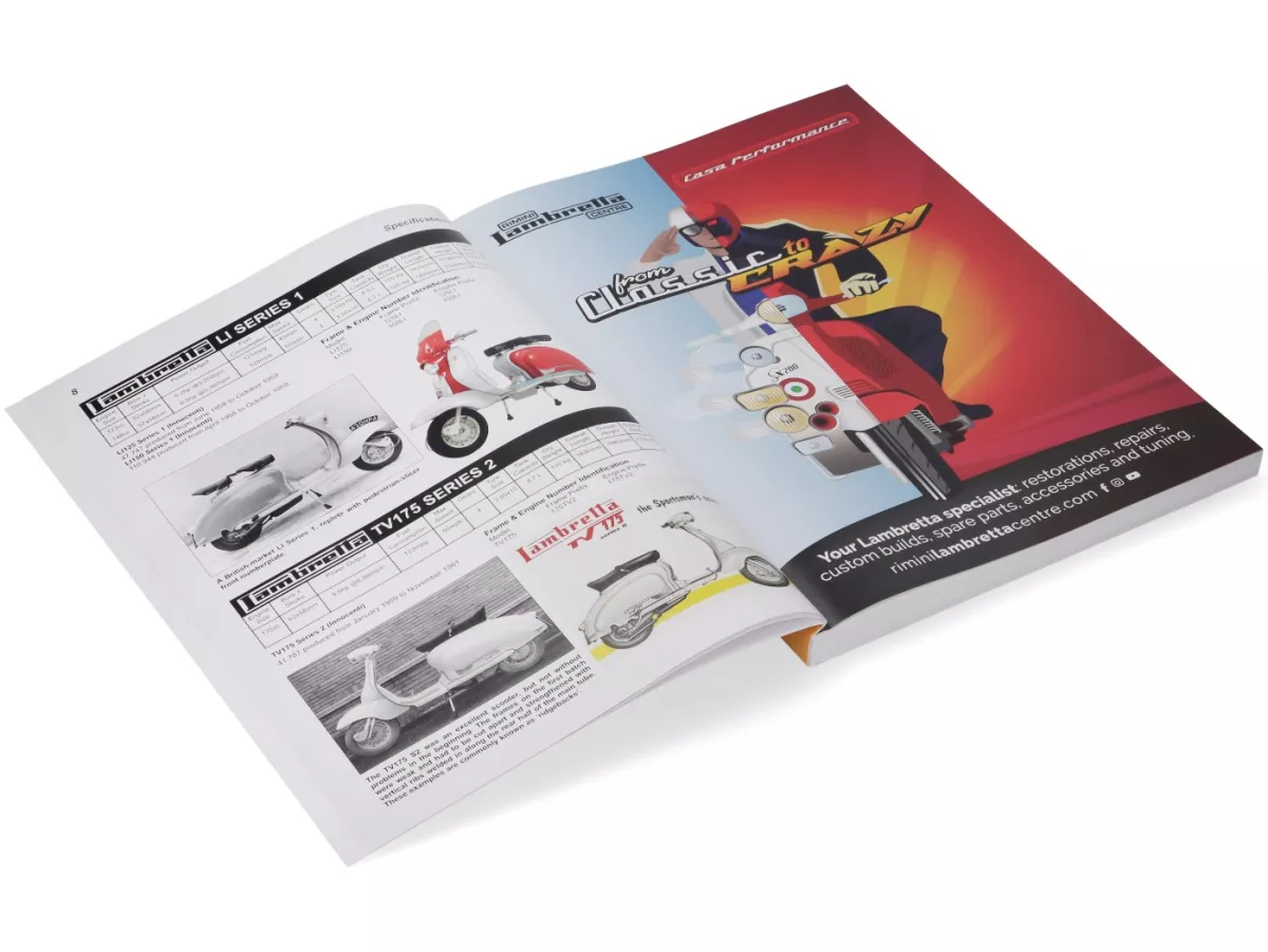 Buch -Complete Spanner’s Manual Lambretta -Fourth Edition- von Martin 'Sticky' Round