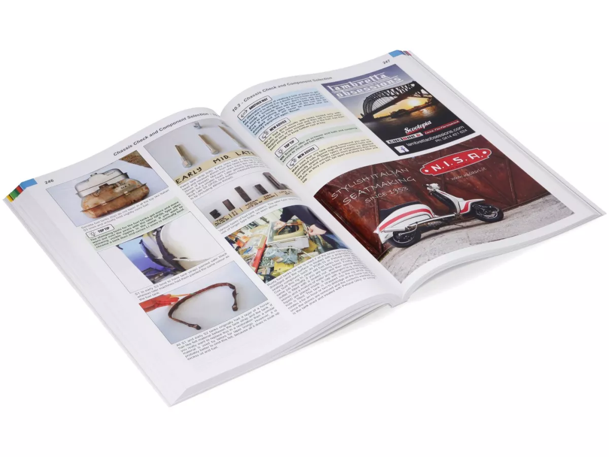 Buch -Complete Spanner’s Manual Lambretta -Fourth Edition- von Martin 'Sticky' Round