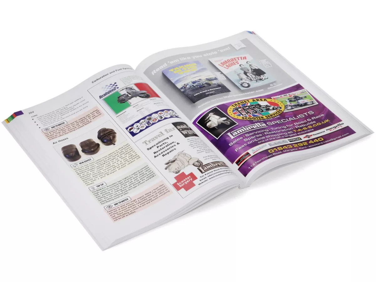 Buch -Complete Spanner’s Manual Lambretta -Fourth Edition- von Martin 'Sticky' Round