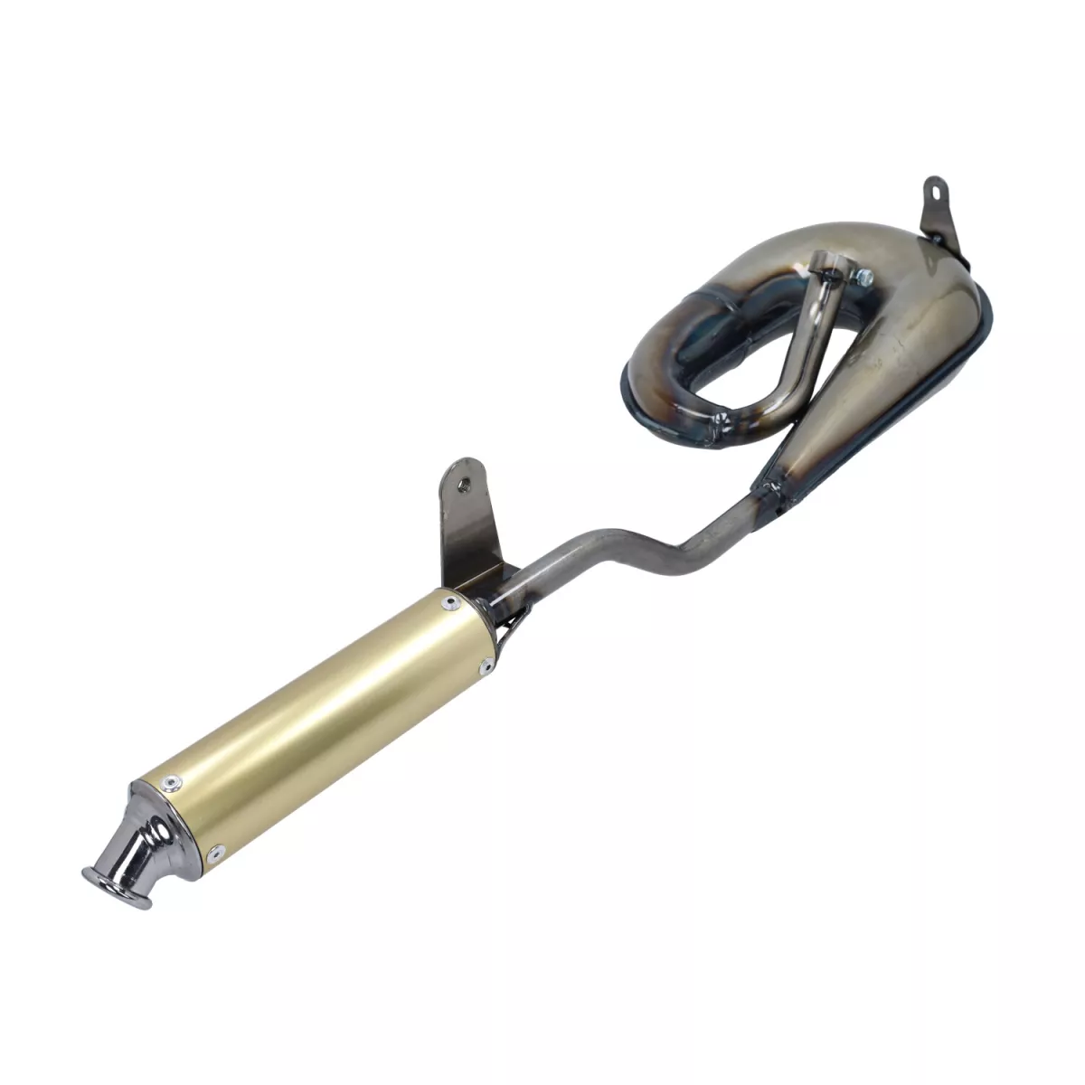 Uitlaat -TECNO- Circuit - Piaggio Ciao - goud